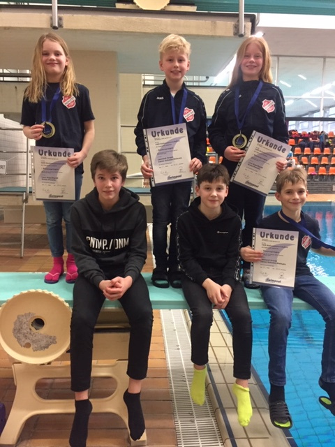 7 x Gold und 4 x Silber bei den NRW-Jugendmeisterschaften